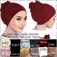 Gambar INNER RAJUT RATU CEPOL/CIPUT RAJUT ANTI BUDEG CEPOL/DALAM HIJAB RAJUT ANTI BUDEG NON CEPOL/DALAMAN KERUDUNG RAJUT REAL PICT - HITAM, ANTEM RAJUT KONDE CEPOL dari Queenalice shop undefined 2 Tokopedia