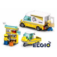Gambar - Dua Saudara Sluban Bricks Metropolis Truk Indoor Express Delivery Truck System B1290 - dari dua saudara onlineshop undefined 3 Tokopedia