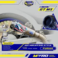 Gambar KNALPOT MX MALAYSIA STYLE MX KING MX NEW MX OLD Original MYRO EXHAUST model MALAY GTX - MX NEW dari Myro Exhaust undefined 1 Tokopedia