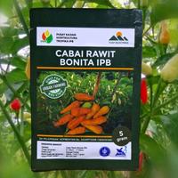 Gambar Benih Cabe Rawit 5 gram BONITA PKHT IPB Cap Bukit Mas Cabai Setan - 0.5 gram dari M hadi shop undefined 1 Tokopedia