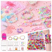 Gambar Mainan kreatif anak dengan manik-manik/diam/aksesoris kecil, manik-manik gelang/manik-manik kalung/manik-manik gantung - bintang mutiara dari YUNLEO3 undefined 2 Tokopedia