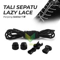 Gambar Tali Sepatu Unik Lazy Lace Warna Hitam - tali sepatu dari SOLO MICRO undefined 1 Tokopedia