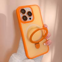 Gambar Orange Matte Case iPhone 11 12 13 14 15 pro max 15 plus Invisible Berdiri Premium Hard Casing 15 14 13 12 11 pro max 15 plus - orange, iPhone 15 Pro max dari MODEALL.Case undefined 1 Tokopedia