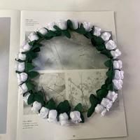 Gambar Bando Mahkota Bunga Bando Flower Crown Lingkar - Biru, flower crown lingkar 1pcs dari Reef Accessories undefined 2 Tokopedia