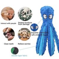 Gambar Octopus Plush Toys Mainan Boneka Bunyi Anak Gigitan Anjing Kucing Hewen dari KOLMAHI aksesoris TERRBATRRRRU undefined 5 Tokopedia