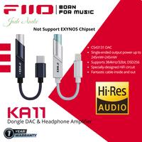 Gambar FiiO KA11 / KA-11 / KA 11 Miniature DAC & Headphone Amp in adapter - Lightning Silve dari FiiO Official Store undefined 1 Tokopedia