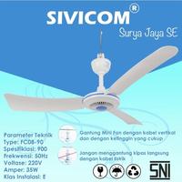 Gambar Kipas Angin Gantung Minifan Helifan 20 Watt 30 Watt Sivicom dari nurdin grosir kaos undefined 3 Tokopedia