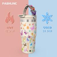 Gambar PASHLINC Tumbler Tahan Panas Dingin 24Jam 900ml Tumblr Premium Quality 304 Stainless Botol Minum Aesthetic Thermos Tumbler Lucu Botol Minum - Clover dari Pashlinc Indonesia undefined 4 Tokopedia