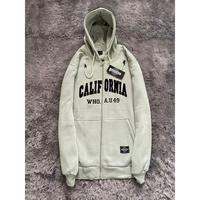Gambar Jaket STM Hoodie WHO A.U Zipper Hitam CALIFORNIA Full Tag Teks FULL Bordir Premium Distro Unisex dari sarnahhhh undefined 5 Tokopedia