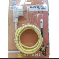 Gambar Kabel Setrika Kitani / Kabel Setrika Kitani 1,8M / Kabel Setrika isi 2 , isi 3 - Kabel isi 3 dari Twins Electronic_NEW undefined 1 Tokopedia