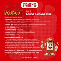 Gambar Airbuds ROBOT T70E Original – TWS Bluetooth 5.4 | Baterai Awet | Bass Nendang dari MALIBUStore undefined 2 Tokopedia