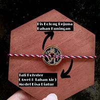 Gambar Craftdewata Gelang Tridatu Pis Bolong Arjuna Wayang Rejuna Rerajahan Gelang Tridatu Pasupati Bali - Tridatu dari ikannilabakaran undefined 2 Tokopedia