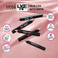 Gambar MAKE OVER Color Stick Matte Crayon 2.6 g - Lipstick Matte - 101 brooklyn dari Lyne Beauty_NEW undefined 5 Tokopedia