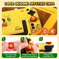 Gambar IINE Protective Case Nintendo Switch 2 Bundle DONKEY KONG BANANZA, Console Back Cover, Joycon Case, Joystick Caps L1180 dari Rocket Games undefined 5 Tokopedia