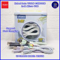 Gambar Kabel Data Vivan CSM100B Micro USB 2.4A Fast Charging Upgrade Kabel Tenun CSM100 B Original VIVAN - Random dari J'ACC CELL undefined 1 Tokopedia