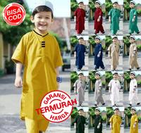 Gambar "CUCI GUDANG" Setelan Anak Laki-Laki Model LIS | Baju+Celana+Peci - Hitam, 3XL (11-13 tahun) dari NURZA STORE_NEW undefined 5 Tokopedia