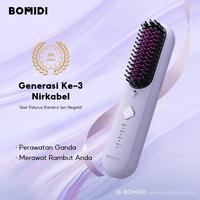 Gambar [NEW] BOMIDI HB2 Sisir Pelurus Rambut Nirkabel Wireless Hair Straightener Sisir Keriting Lurus Listrik - Catokan Elektrik Catokan Elektrik Meluruskan - HB2-White dari BomidiOfficialStore undefined 3 Tokopedia
