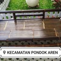 Gambar BANGKU BALE BAMBU BAMBU FULL PERNIS MENGKILAP dari marsadi undefined 1 Tokopedia