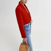 Gambar Tas Top Handle Structured Rene (Authentic) asli - Charles and Keith Selempang Wanita Kulit - Grey dari Gunichacha Shop undefined 2 Tokopedia