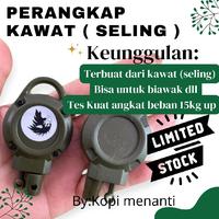 Gambar tutorial Perangkap jebakan Jerat Burung otomatis simpel Outdoor untuk burung perkutut kutilang biawak ayam hutan simpel tinggal pasang - bahan tali kuat dari kopi menanti_NEW undefined 5 Tokopedia