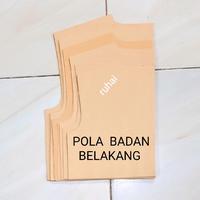 Gambar pola GAMIS A.LINE ANAK satu set isi 6 ukuran umur 1 3 5 7 9 11 tahun dari ruhai undefined 3 Tokopedia