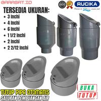 Gambar Pipa  paralon buka tutup Otomatis Anti Tikus Anti Bau untuk Saluran Pembuangan Got  Ukuran 1_2/2/2 1_2/3/4/6 Inchi - 3_Inchi dari Manes Store_NEW undefined 1 Tokopedia