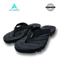 Gambar ALMIC-Sandal Jepit Gunung adventure Edge Original Grey Sendal Jepit Outdoor pria wanita Karet Hitam Sneakers Casual Shoes - Tali Hitam, 39 dari Almic footwear store undefined 4 Tokopedia