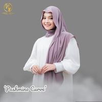 Gambar Hijab Pashmina Curve Inner Menutup Leher Jersey Korea Nadine Muslim Panjang Cantik Soft Oval - Latte dari Nayara Scarf undefined 4 Tokopedia