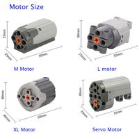 Gambar Technical Power Functions 88003 L Motor for legoeds Building Blocks IR Remote Control Receiver 8879 8884 AA Battery Box 8881 dari BABYbluss undefined 3 Tokopedia