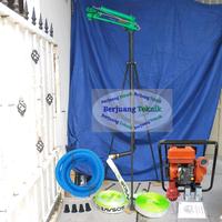 Gambar Paket Sprinkler Big Gun GREEN Jet-35 1.5 Inch radius tembak 40-50 meter komplit siap pakai dari BERJUANG TEKNIK undefined 3 Tokopedia
