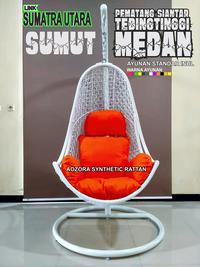 Gambar SUMUT MEDAN BINJAI DELISERDANG Ayunan Gantung Rotan Sintetis All TYPE STD and JUMBO - PEAR, MERAH, HITAM dari AOZORA SYNTHETIC RATTAN undefined 4 Tokopedia