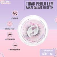 Gambar [TANPA LEM] Bulumata Palsu Tanpa Lem Baisisi Y4 + FREE Pita Perekat Cadangan | Eyelash | Eye Make Up | Douyin Lash dari bbaappaakkuucengg undefined 1 Tokopedia