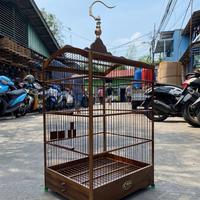 Gambar Sangkar Kandang Kotak CMS NO. 2 RUJI FIBER BAHAN KAYU JATI ASLI JEPARA dari FIL SANGKAR JAKARTA undefined 1 Tokopedia