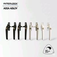 Gambar INTERLOCK ASSA ABLOY Window Handle Avon - Gagang Jendela Premium Dengan Kunci Pengaman - Black, Kiri - X863 dari GGEsta Indonesia undefined 1 Tokopedia