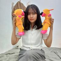 Gambar Boneka Marsupilami Tempelan Kaca Mobil , Boneka Ekor Panjang - marsupilami dari OceanDolls undefined 3 Tokopedia