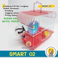 Gambar Smart 02 Kandang Hamster Kecil Murah Lengkap Tempat Rumah Mini 1 Set Hewan Sweet Cage dari Nayaka Petshop undefined 2 Tokopedia