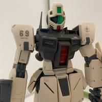 Gambar Gundam MG 1/100 RGM 79G GM Command Colony Type Second Rakit Rapi dari Ftaniaa undefined 2 Tokopedia