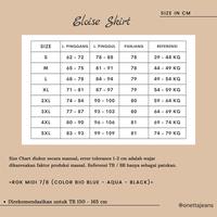 Gambar Onetta - ELOISE (Bio Blue) - Rok Jeans Kancing Span Denim High Waist Belah Tengah - Size S dari Onetta Clothing undefined 4 Tokopedia