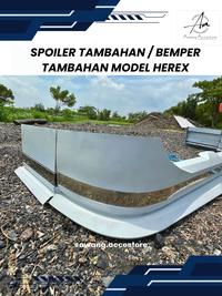 Gambar Spoiler Tambahan Model Herex Stenlis Spoiler Truk Sumatra Style Jambi Bahan Plat Besi 1,2mm - Canter dari Awang Accesstore undefined 5 Tokopedia