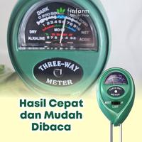 Gambar INFARM - Soil Meter Pengukur Kelembaban Tanah Dan Cahaya  alat  digital Pengukur Kelembapan Alat Ukur Tanah Soil Meter Digital 3 in 1, Pengukur Kelembaban Tanah, pH, dan Cahaya, Tester Media Tanam untuk Bunga Sayur Buah Greenhouse Hidroponik Mudah Dipakai - Soil Meter dari Infarm undefined 3 Tokopedia