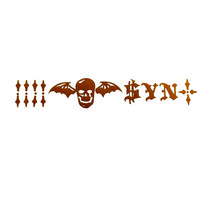Gambar Stiker Inlay Gitar Schecter Synyster Gates Dead Bat A7X Avanged Sevenfold Pet - stiker untuk fretboard gitar stiker untuk gitar - Hitam dari gitar Alodia musik undefined 4 Tokopedia
