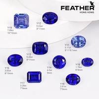 Gambar 【100% Asli Lab Grown Diamond-Gem】- (Natural Blue Safir ) - FL-IF-VVS1-Color D PREMIUM alami Batu B3rl14n Permata Sertifikat Certificate GIA-IGI-NGIC-AGL-GRC Grafir Code Original B3rl14n Sertifikat USA cincin liontin kalung gelang anting - M01-09, Deposit dari FEATHER JEWELRY.id undefined 5 Tokopedia