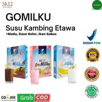Gambar Susu Gomilko SR12 Susu Kambing Etawa 200 dan 600 Gram Original Susu Kambing BEST SELLER Susu Kambing Asli Susu Kambing Murni Halal - Vanila, 200 Gram dari Alabsyar Jakarta undefined 1 Tokopedia