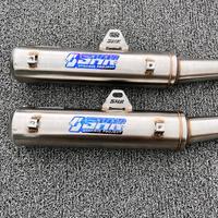 Gambar Knalpot standar racing Jupiter Z dan Vega R New original SHK inlet 38mm fullsytem Motorcycle Silincer Tabung - Jupiter Z dari SHK officiall undefined 4 Tokopedia