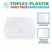 Gambar Pamosroom Tempat Donat Box Plastik Kotak Makan Kue Bolu Basah Sealware Toples Serbaguna 3500ml dari PT CERMIN RAHAYU TERRBARU undefined 3 Tokopedia