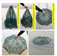 Gambar EZZYMART Perangkap Bubu Payung 6 & 8 Lubang Alat Jaring Pancing Jala Ikan Udang Kepiting Lele Lobster Sungai Laut Danau Fish Trap Net - 6-LUBANG dari Ezzymart Jakarta undefined 3 Tokopedia