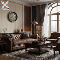 Gambar Oxihom Jam Dinding Bulat 36 cm dengan Roda Gear Putar Jam Dinding Silent Vintage Aesthetic Mewah Modern Estetik - T3555 Hitam dari Oxihom undefined 4 Tokopedia