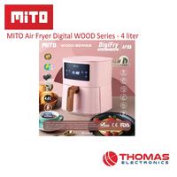 Gambar Digital Air Fryer Mito Original Garansi Resmi - MITO AIR FRYER - Pink Kayu dari Thomas Elektronik undefined 3 Tokopedia