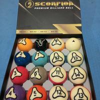 Gambar Scorpion Bola Billiard Premium & Standar Original Size 2 1/4 High Resin LBH Kuat Awet Mengkilap Promo Murah 16 Pcs Set - Ball - SCORPION PREMIUM dari MUTIARA.SPORT undefined 1 Tokopedia
