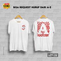 Gambar Baju Kaos Kiss Kaos Cium Lipstik Lips Bibir Bisa request huruf A-Z Tshirt viral terbaru 2023 Bahan combed30s - Putih, XL dari GILBERT ARYADUTA PINEM undefined 2 Tokopedia